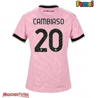 Juventus Andrea Cambiaso #20 Tricou Fotbal Replică 2026-27 Femei Deplasare